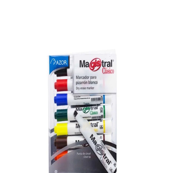 MARCADOR PPIZ. GRUESO MAGISTRAL 83478 BL.C8 PLAST. C.24